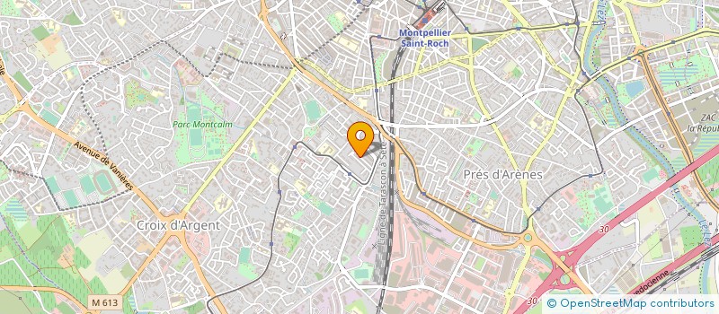 localisation de l'entreprise SCI CECILE à MONTPELLIER