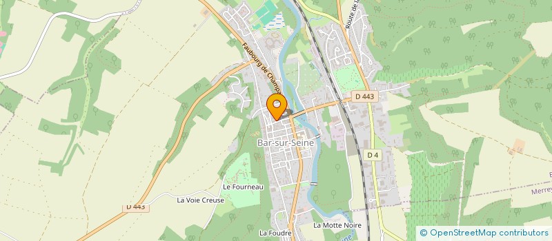 localisation de l'entreprise SCI CECILE BASTIEN à BAR-SUR-SEINE