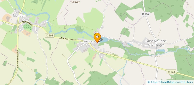 localisation de l'entreprise SCI CECILE INVESTISSEMENT  FENNEVILLER