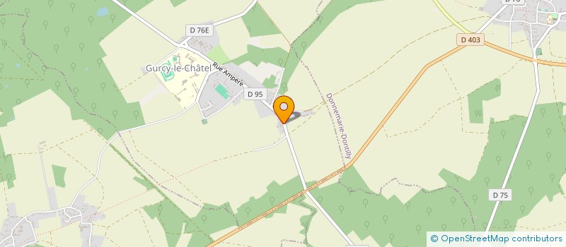 localisation de l'entreprise SCI CECILIA  GURCY-LE-CHATEL