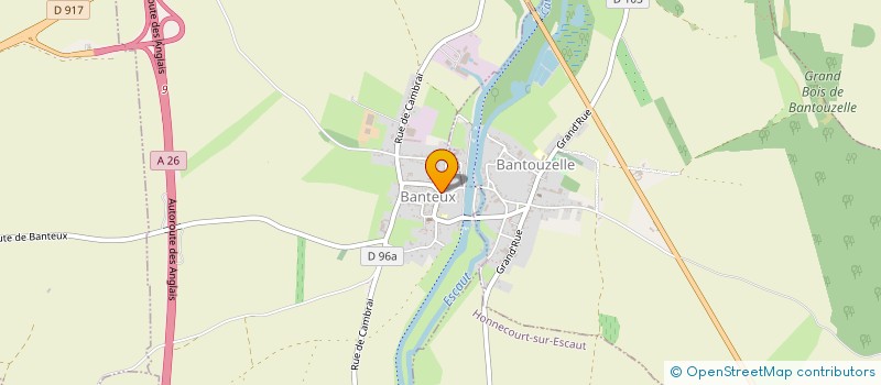 localisation de l'entreprise SCI CECILIA  BANTEUX