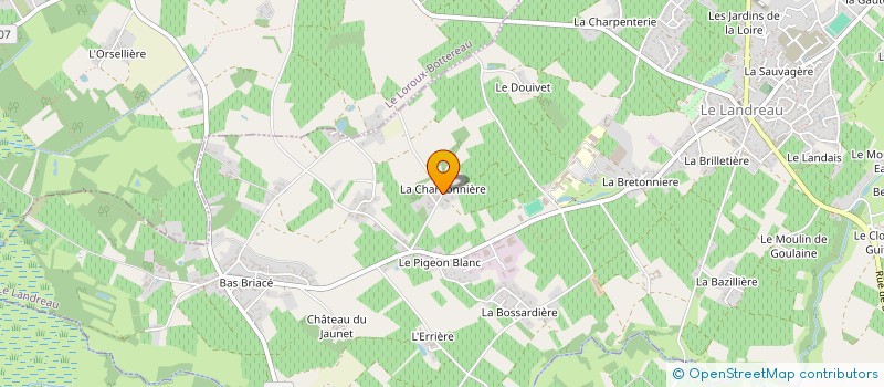 localisation de l'entreprise SCI CECILIA  LE LANDREAU