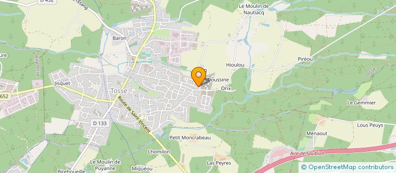 localisation de l'entreprise SCI CECILIA  TOSSE