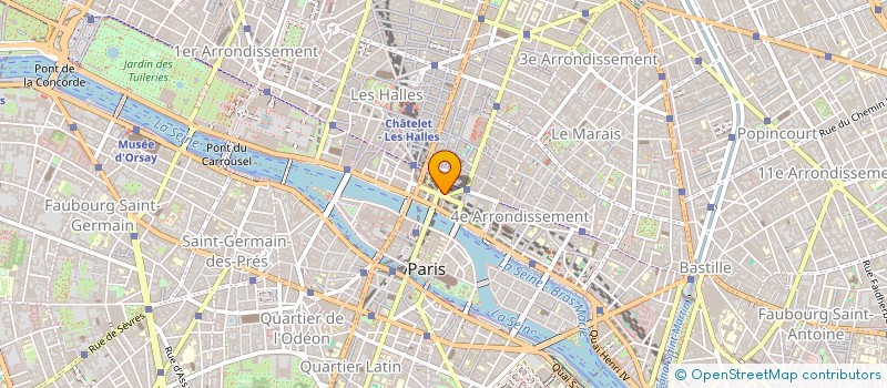 localisation de l'entreprise SCI CECILIA VICTORIA  PARIS