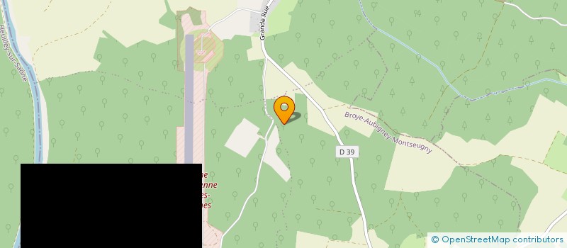 localisation de l'entreprise SCI CECILIETTE  VADANS