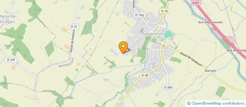 localisation de l'entreprise SCI CECINA  AGUTS