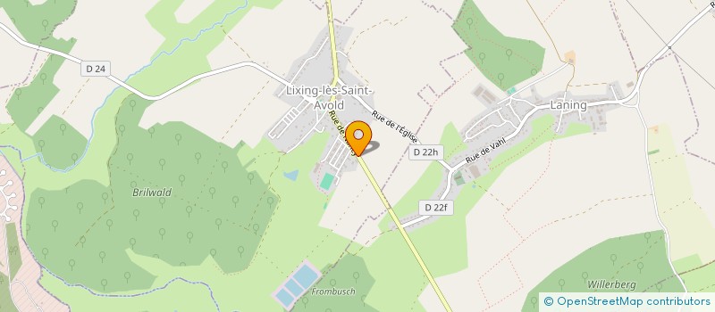 localisation de l'entreprise SCI CECLEM  LIXING-LES-SAINT-AVOLD