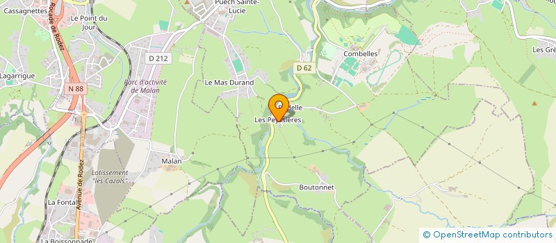 localisation de l'entreprise SCI CECOL  LE MONASTERE