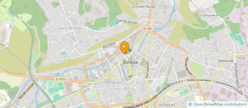 localisation de l'entreprise SCI CECOLLAS  EVREUX