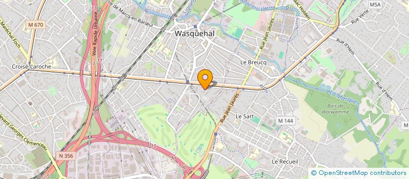 localisation de l'entreprise SCI CECOTIM  WASQUEHAL