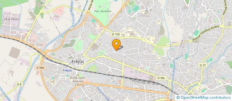 localisation de l'entreprise SCI CECRIS LOCATION à FREJUS