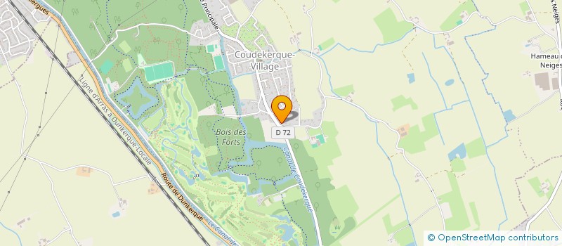 localisation de l'entreprise SCI CED & STEPH  TETEGHEM-COUDEKERQUE-VILLAGE