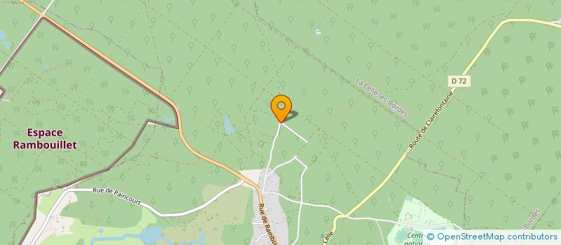 localisation de l'entreprise SCI CEDAGNE HIP  CLAIREFONTAINE-EN-YVELINES