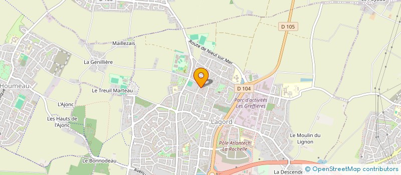 localisation de l'entreprise SCI CEDAR  LAGORD