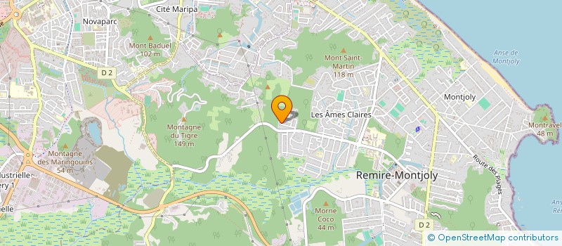 localisation de l'entreprise SCI CEDIA IMMO  REMIRE-MONTJOLY
