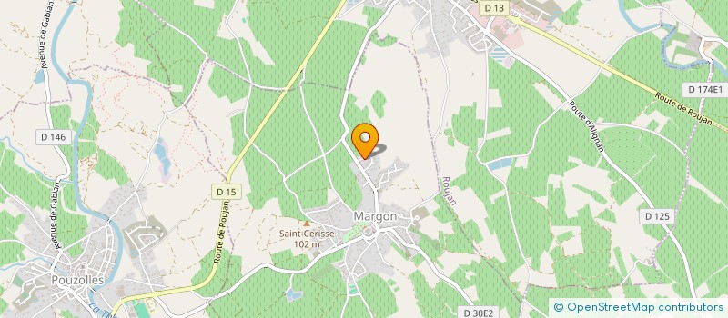 localisation de l'entreprise SCI CEDIAZ  ESPONDEILHAN