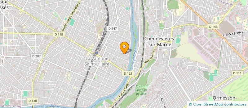 localisation de l'entreprise SCI CEDIP à SAINT-MAUR-DES-FOSSES