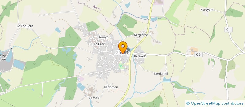 localisation de l'entreprise SCI CEDRAH  LAUZACH