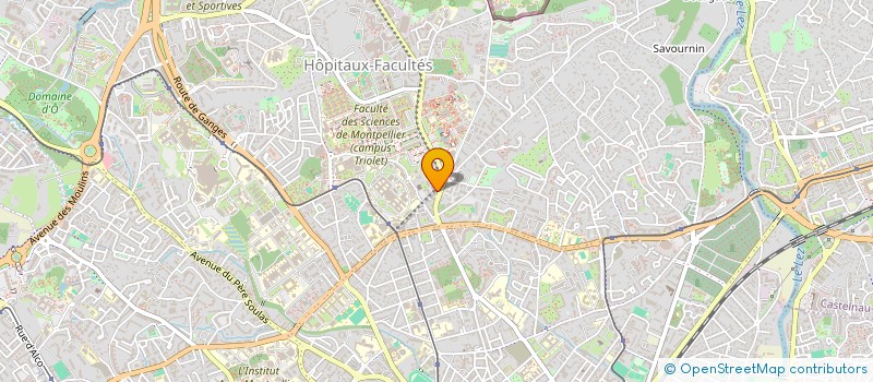 localisation de l'entreprise SCI CEDRAT à MONTPELLIER