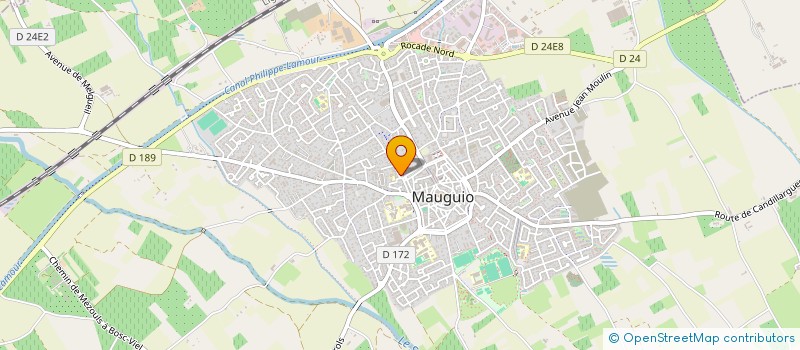 localisation de l'entreprise SCI CEDRE  MAUGUIO