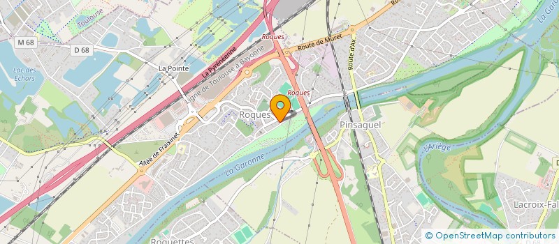 localisation de l'entreprise SCI CEDRE ET GARONNE  PORTET SUR GARONNE