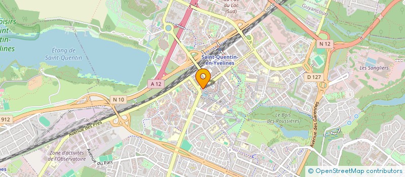 localisation de l'entreprise SCI CEDRIC  MONTIGNY-LE-BRETONNEUX