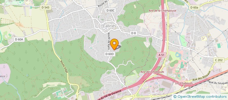 localisation de l'entreprise SCI CEDRIC  MENTON