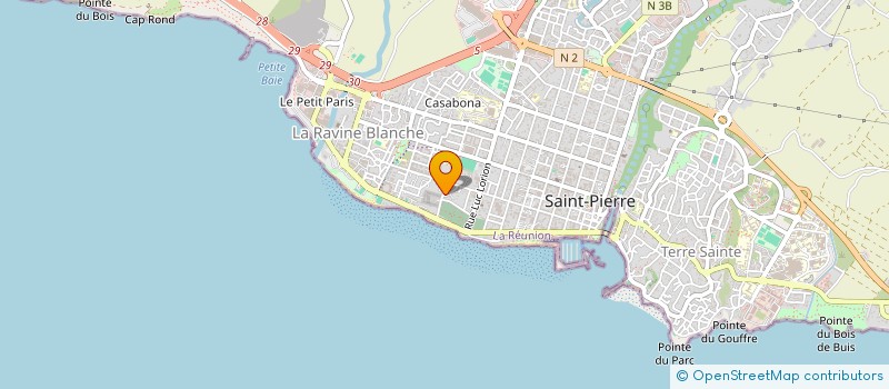 localisation de l'entreprise SCI CEDRIC à SAINT PIERRE