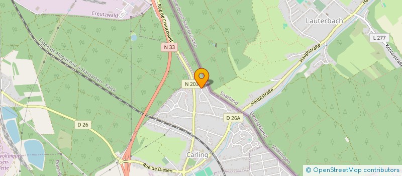 localisation de l'entreprise SCI CEDRIC ANDRIEN  CARLING