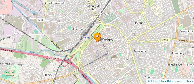 localisation de l'entreprise SCI CEDRIC IMMOBILIER  REIMS