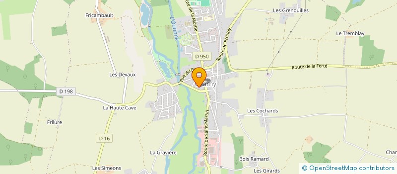 localisation de l'entreprise SCI CEDRIC TANFIN à CHARNY OREE DE PUISAYE