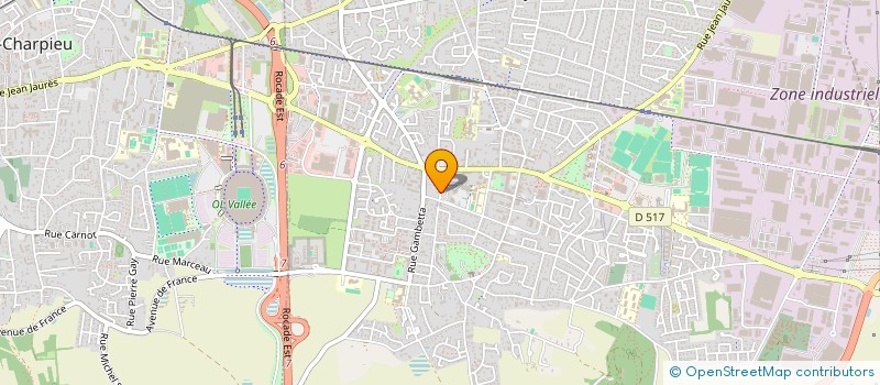 localisation de l'entreprise SCI CEDRON  MEYZIEU