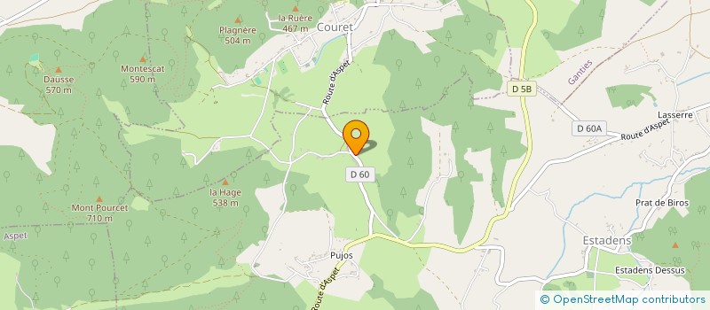 localisation de l'entreprise SCI CEDROS  ESTADENS