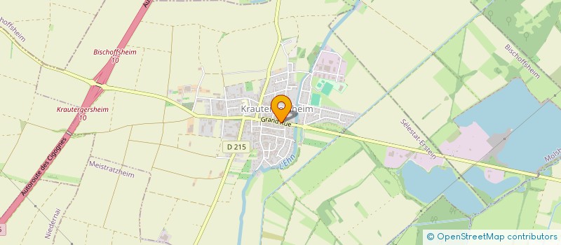 localisation de l'entreprise SCI CEEDIMMO  KRAUTERGERSHEIM