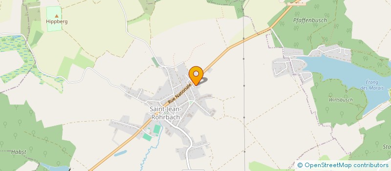 localisation de l'entreprise SCI CEFE  GRUNDVILLER