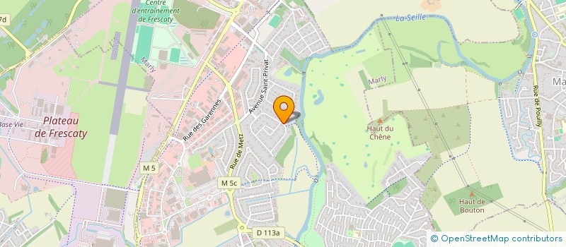 localisation de l'entreprise SCI CEFICA IMMOBILIER  MARLY