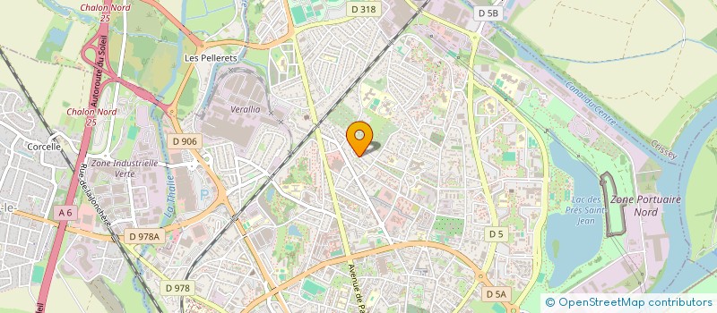 localisation de l'entreprise SCI CEFLO à CHALON-SUR-SAONE