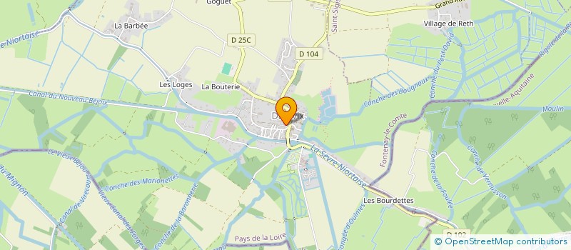 localisation de l'entreprise SCI CEFRE  DAMVIX