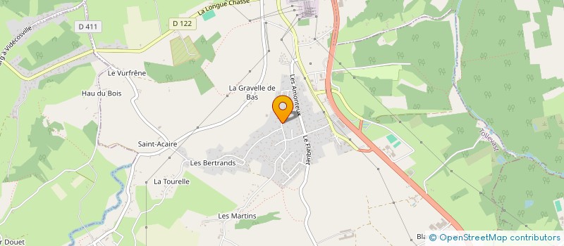 localisation de l'entreprise SCI CEGADEL  TOLLEVAST