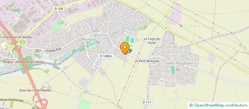 localisation de l'entreprise SCI CEGAFLO  PERIGNY