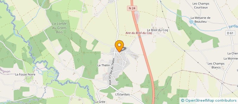 localisation de l'entreprise SCI CEGEL  PLELAN-LE-GRAND