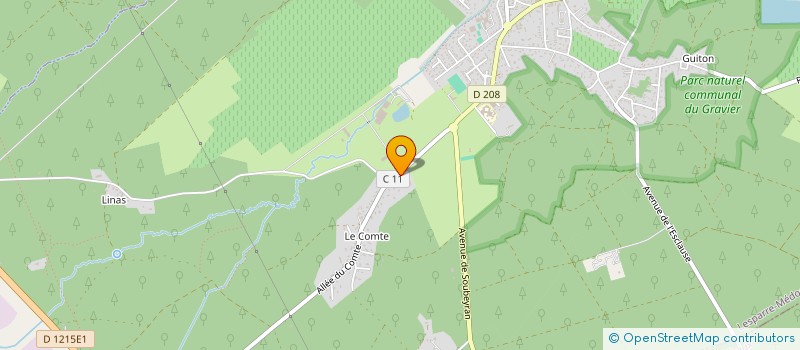 localisation de l'entreprise SCI CEGETROB  ARSAC