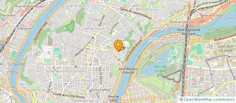 localisation de l'entreprise SCI CEGORA  CALUIRE-ET-CUIRE