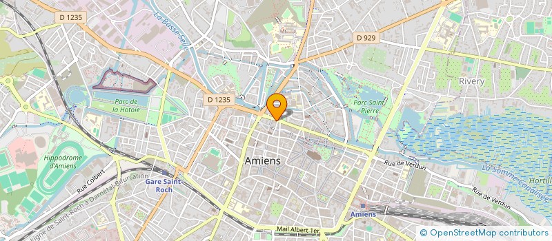 localisation de l'entreprise SCI CEGUI  AMIENS