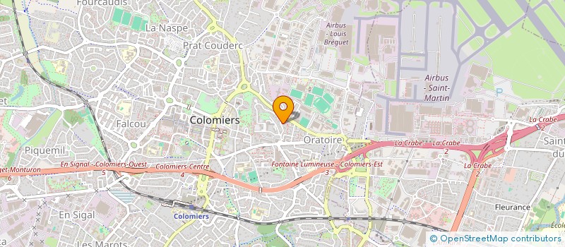 localisation de l'entreprise SCI CEHENIRO à COLOMIERS