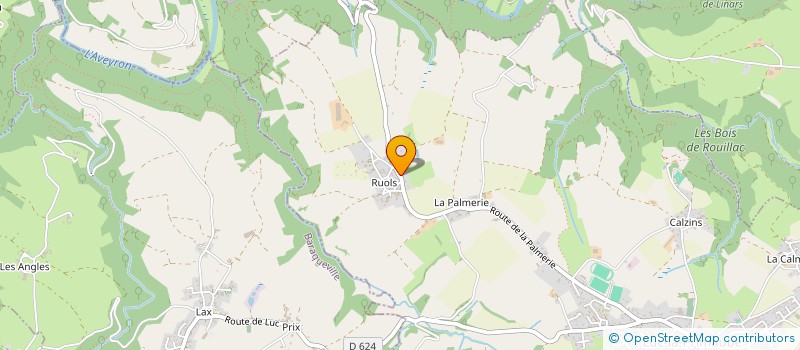 localisation de l'entreprise SCI CEIGNAC  LUC-LA-PRIMAUBE