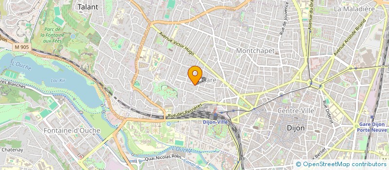 localisation de l'entreprise SCI CEJAL à DIJON