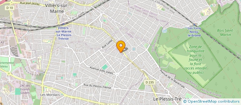 localisation de l'entreprise SCI CEJE  CHAMPIGNY-SUR-MARNE