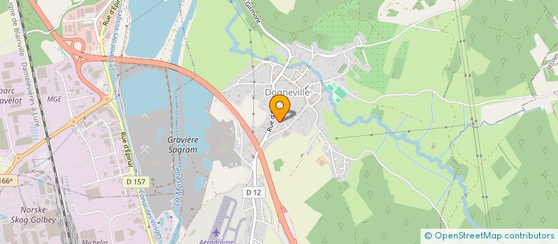 localisation de l'entreprise SCI CEJE  DOGNEVILLE