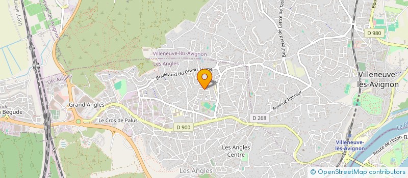 localisation de l'entreprise SCI CEJEDOM  LES ANGLES